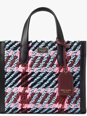 Kate Spade Manhattan Plaid Small Tote
